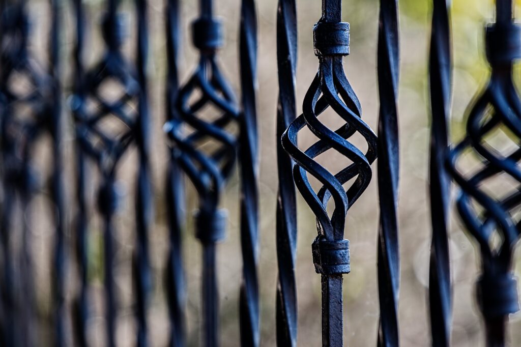 fence, railing, wrought iron-450670.jpg