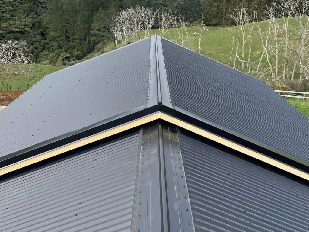 long run roofing job completed in New Zealand