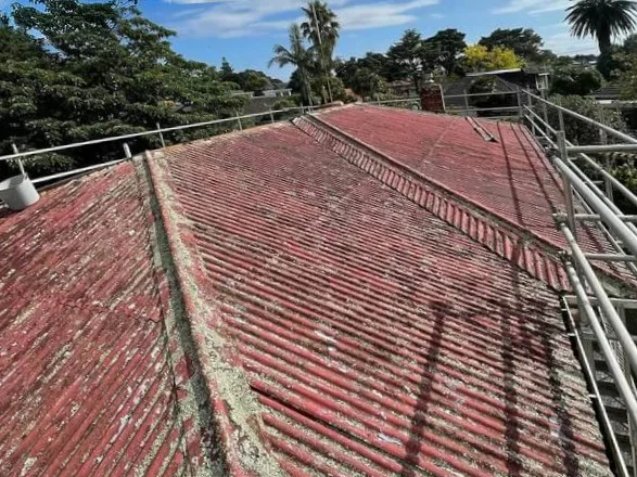 old roof in New Zealand