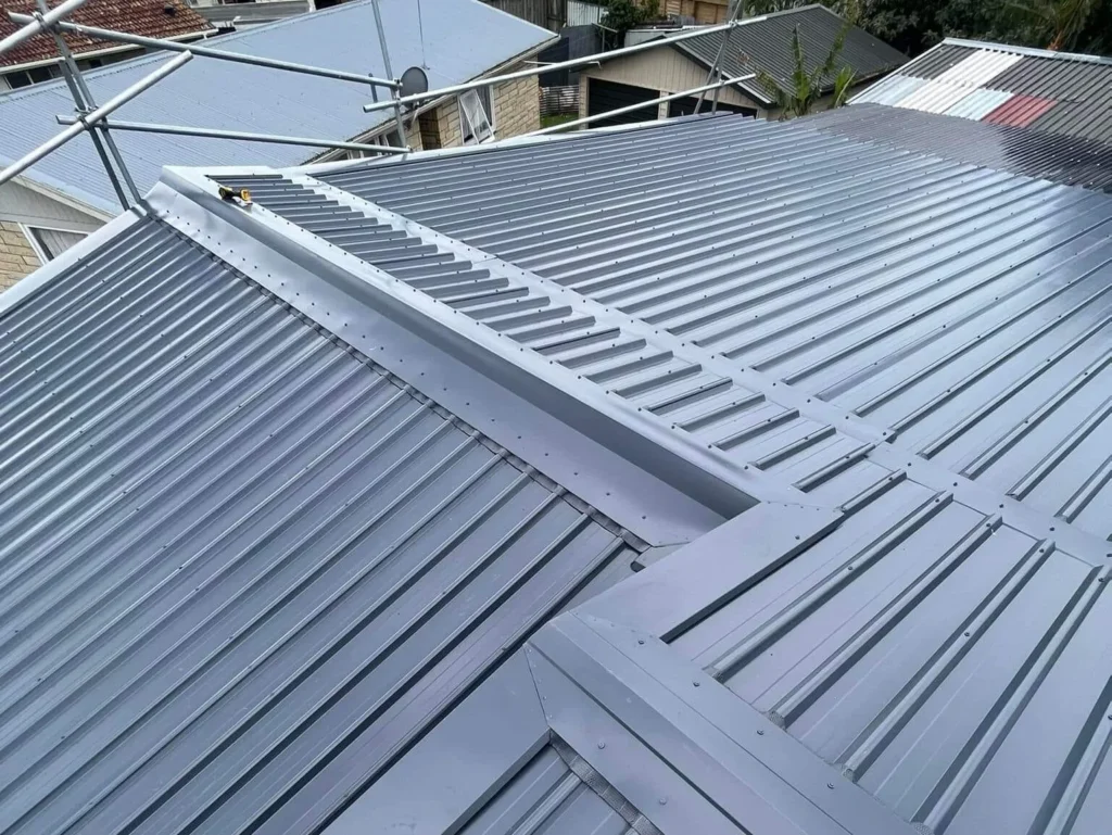 two part roofing job all finished in New Zealand