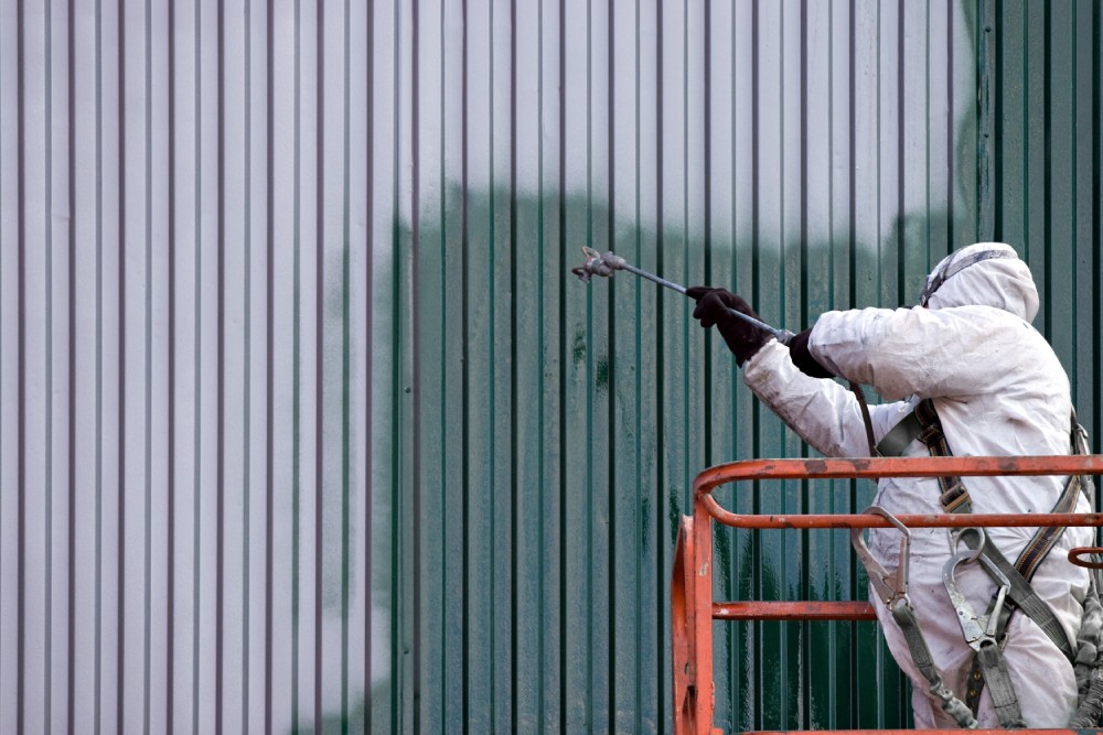 industrial spray painter projects wellington