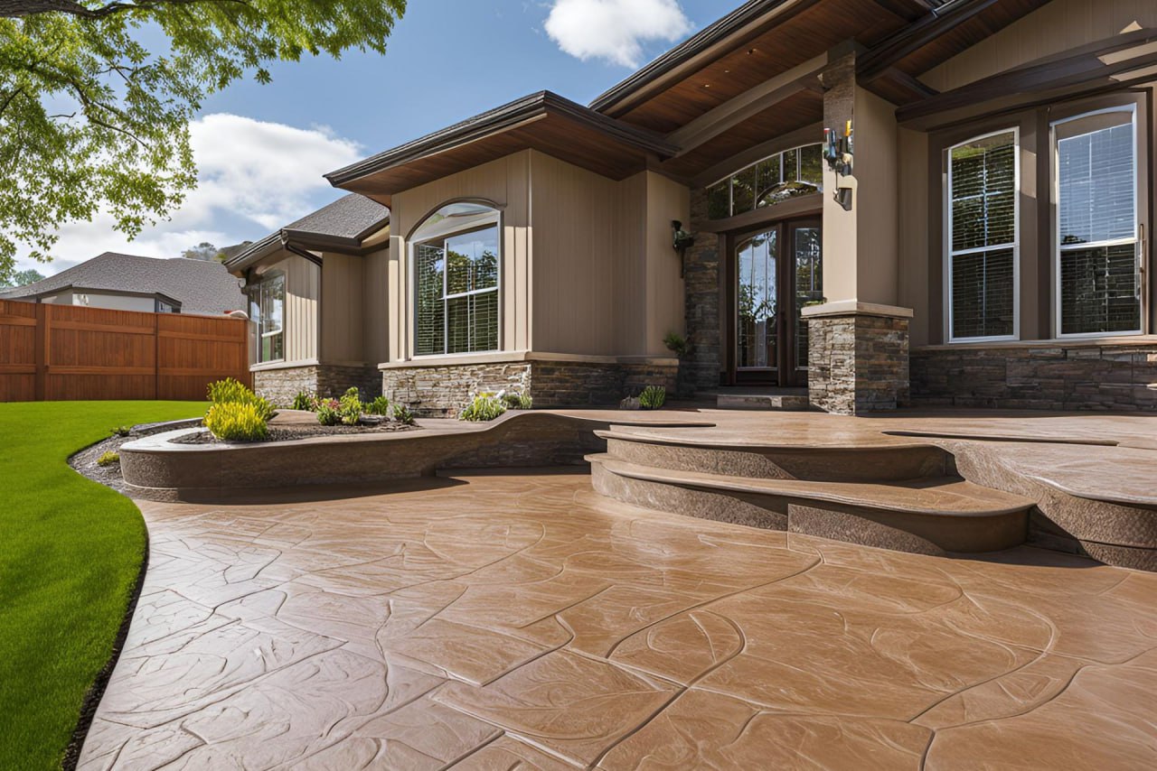 What’s the Difference Between Stamped and Stained Concrete? 