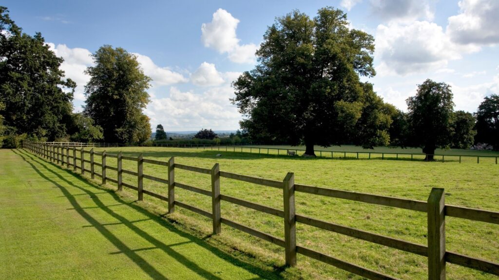 post and rail fencing per metre nz