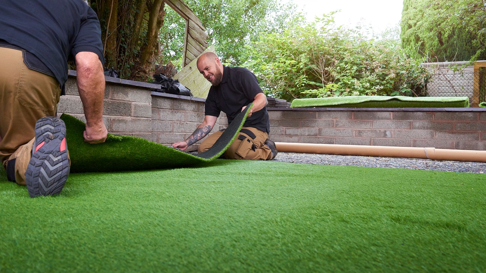 Artificial Grass Installation for Residential Lawns