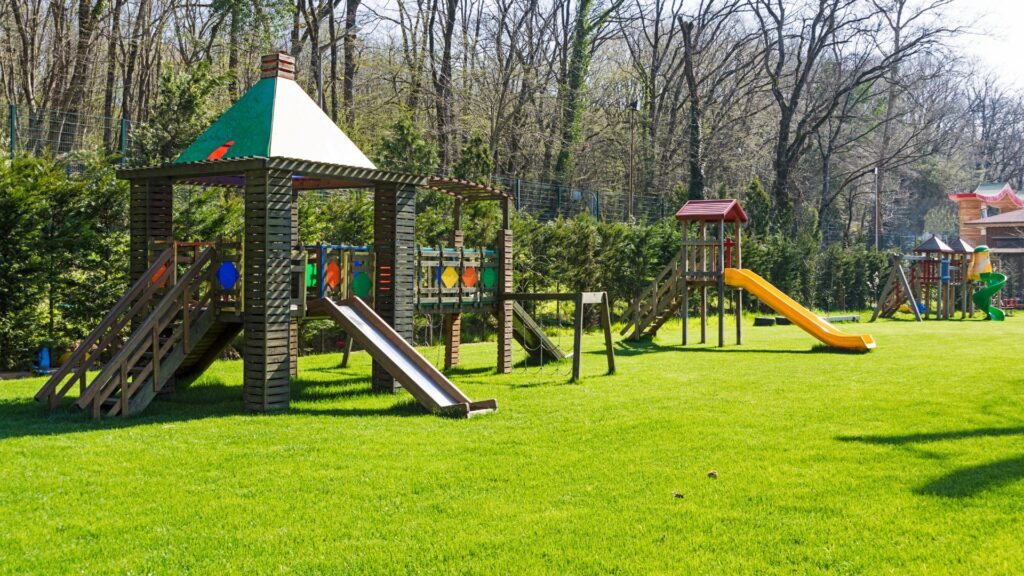 Playground and School Turf Installation