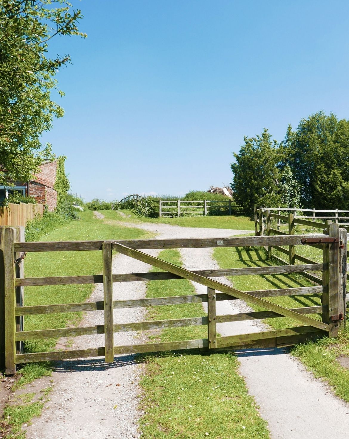 Farm gate in Invercargill