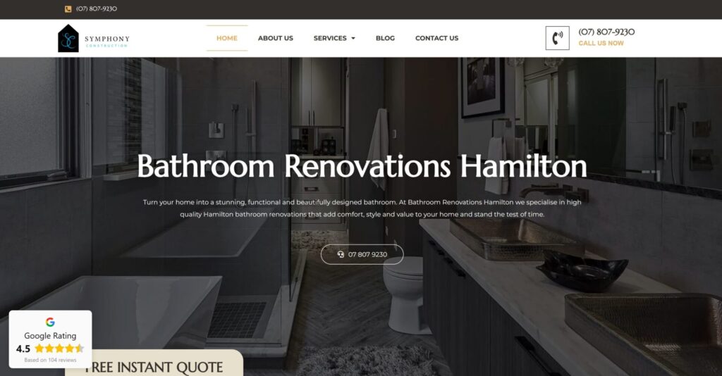 bathroom renovations hamilton