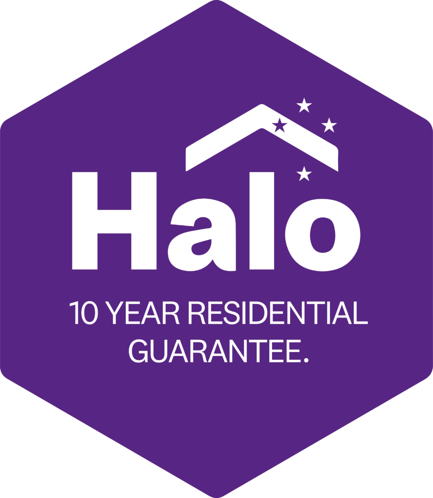 halo guarantee logo nz badge