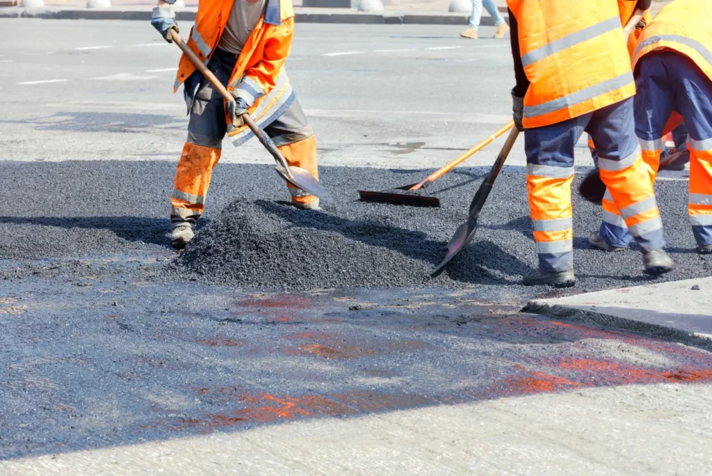 asphalt laying team nz