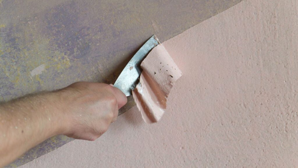 how to get paint off cement