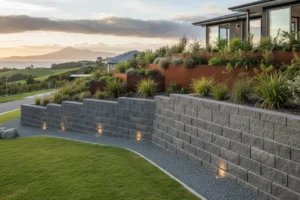 modern retaining walls new zealand
