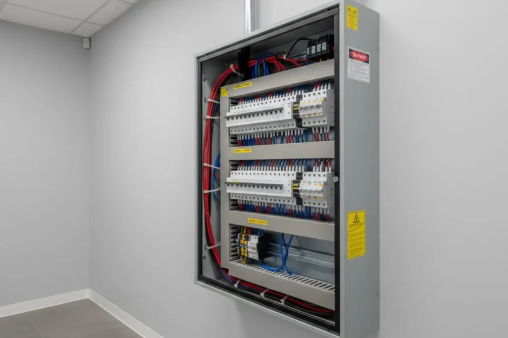 Modern electrical panel installed through high quality Switchboard Upgrades in New Zealand.
