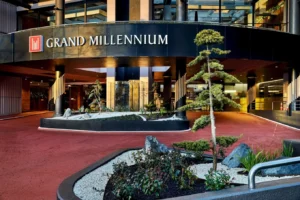 Project Management and Construction Management showcased through a modern commercial building exterior in New Zealand.