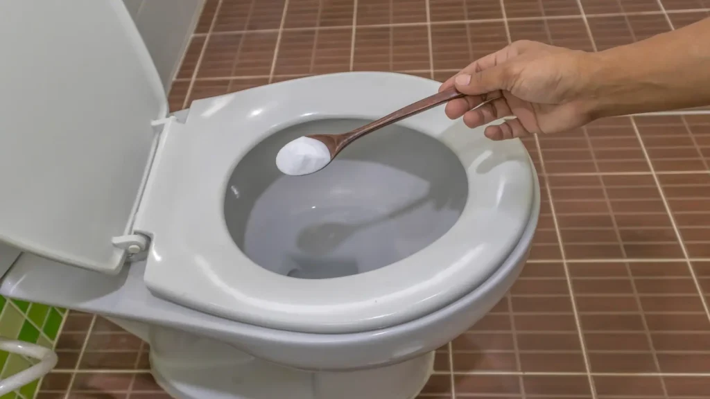 unclogging a toilet without a plunger (3)