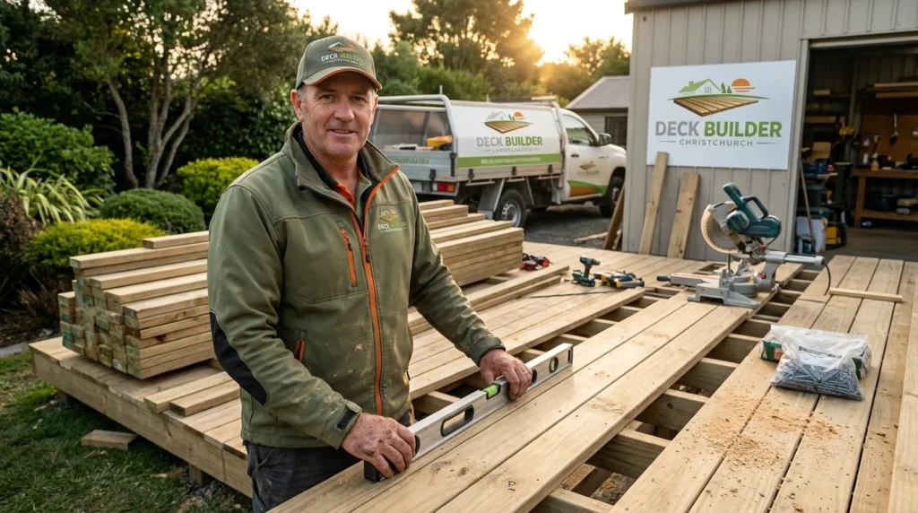 Deck Builder Christchurch - Owner Portrait