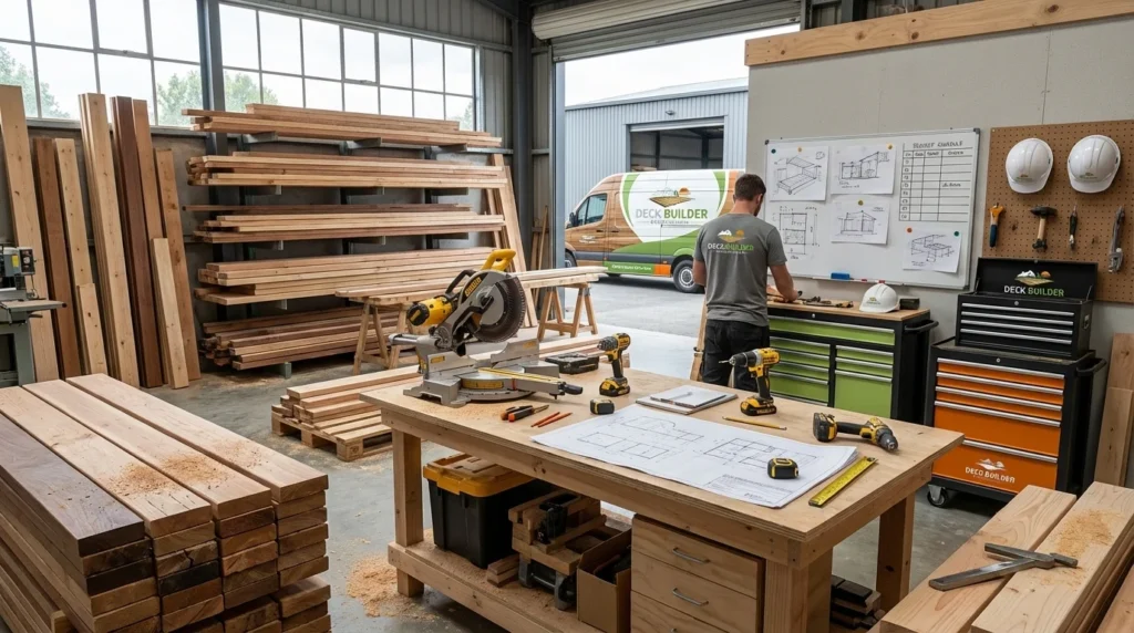 Deck Builder Christchurch - Workspace Interior