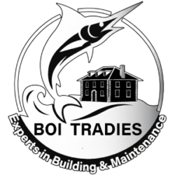 Boi trades logo white Boi trades logo white